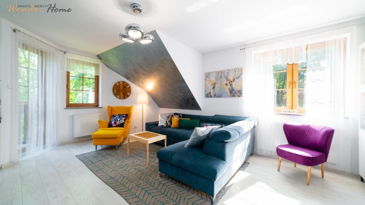 Wonder Home - Apartamenty Lesny Dom Z Balkonami, Niedaleko Centrum, W Cichej Okolicy 卡尔帕奇 外观 照片