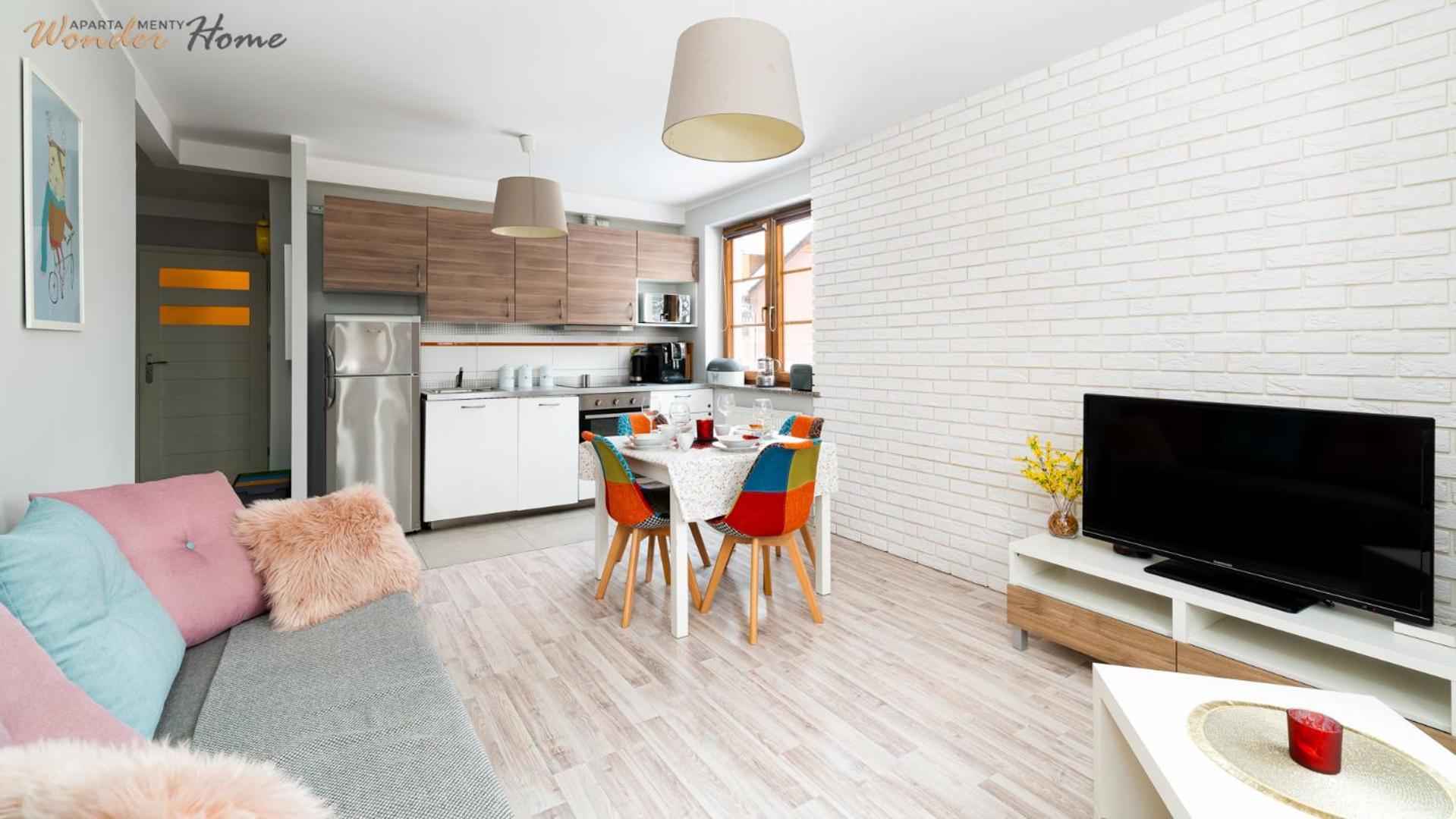 Wonder Home - Apartamenty Lesny Dom Z Balkonami, Niedaleko Centrum, W Cichej Okolicy 卡尔帕奇 外观 照片