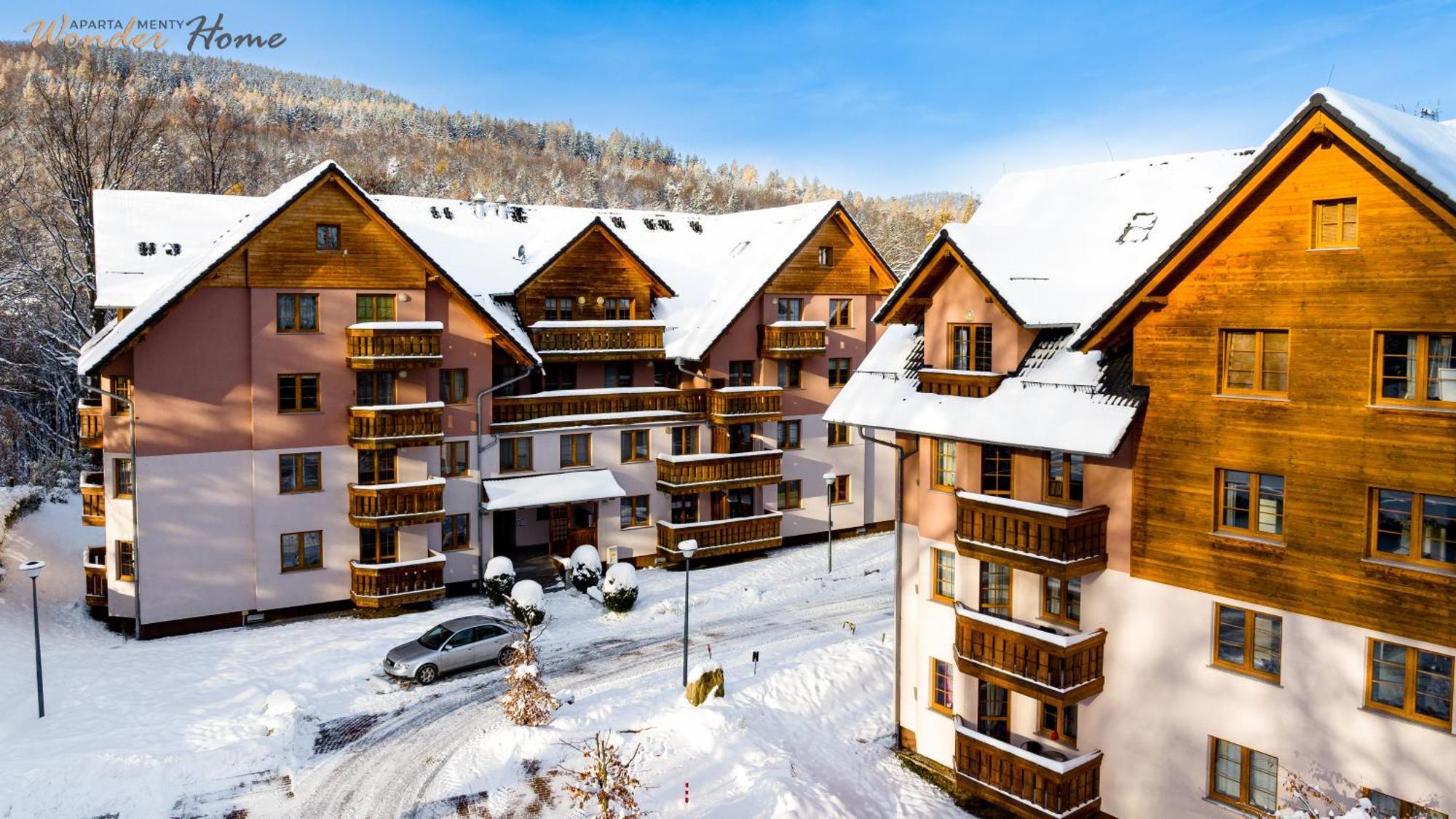 Wonder Home - Apartamenty Lesny Dom Z Balkonami, Niedaleko Centrum, W Cichej Okolicy 卡尔帕奇 外观 照片