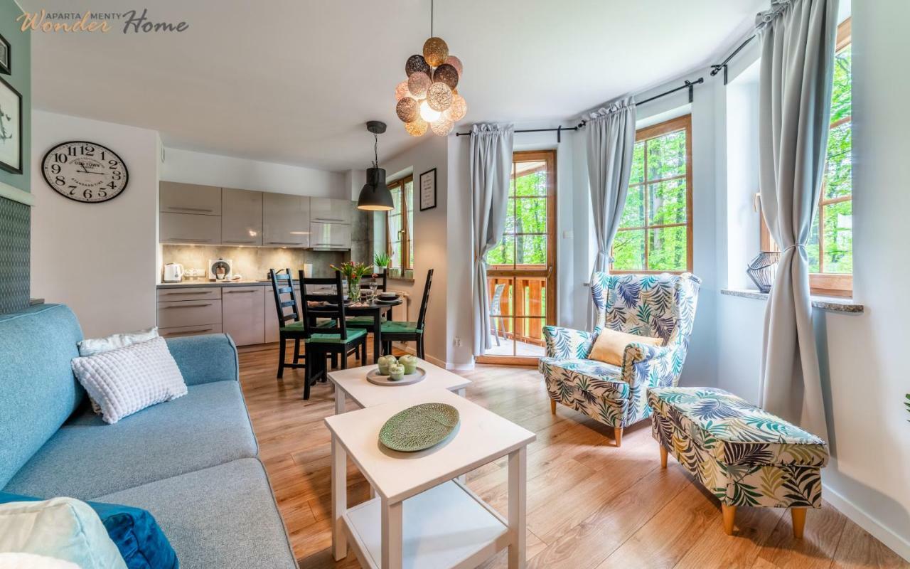 Wonder Home - Apartamenty Lesny Dom Z Balkonami, Niedaleko Centrum, W Cichej Okolicy 卡尔帕奇 外观 照片